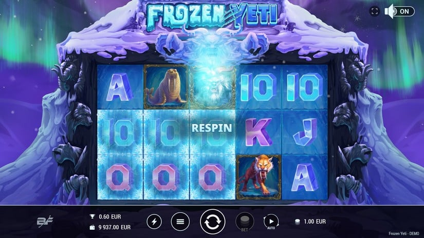 Frozen Yeti slot screen 3