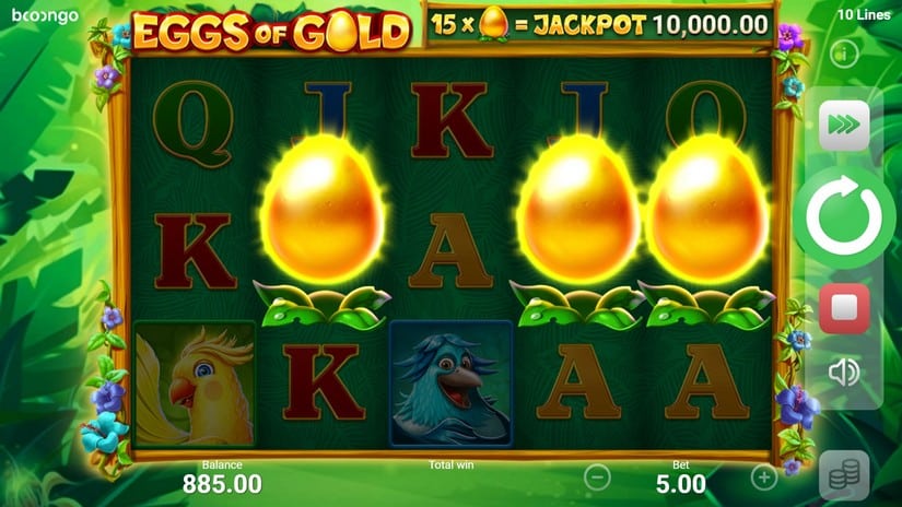 Eggs of Gold slot screen 3