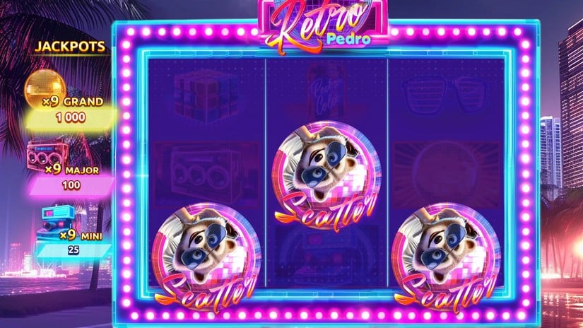 Retro Pedro slot screen 2