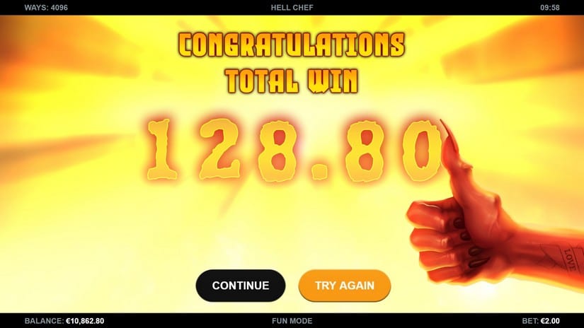 Hell Chef slot screen 6