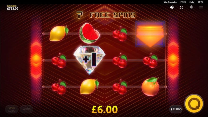 Win Escalator slot screen 6