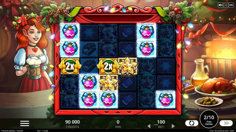 Frozen Barrel Tavern slot screen 3