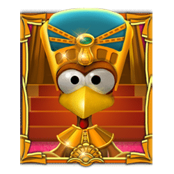 Wild Symbol of Golden Egg of Crazy Chicken Slot