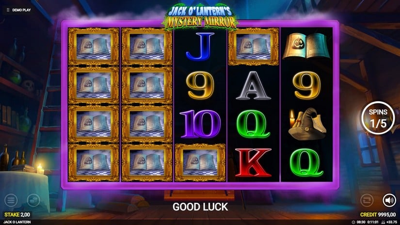 Jack o’Lantern’s Mystery Mirrors slot screen 5