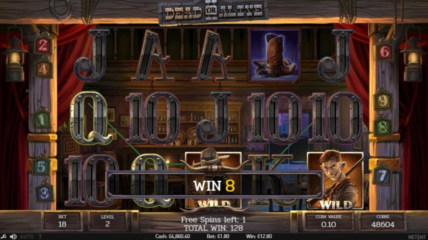 Dead or Alive 2 slot screen 6