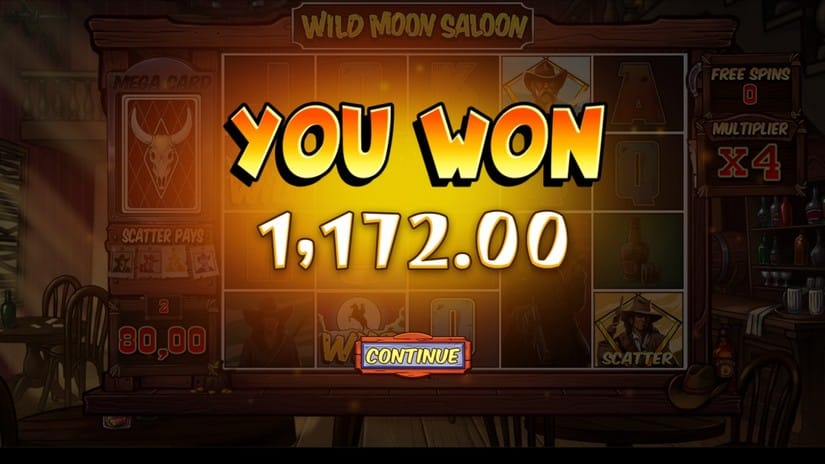 Wild Moon Saloon slot screen 10
