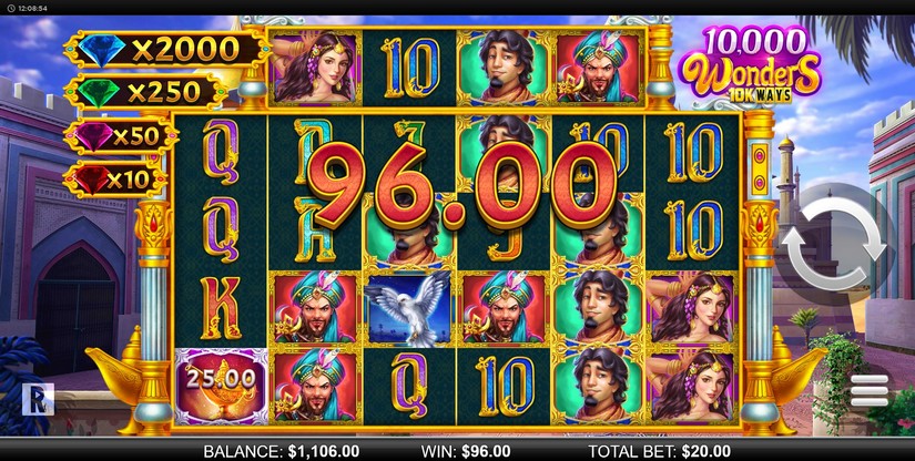 10000 Wonders 10k Ways slot screen 3