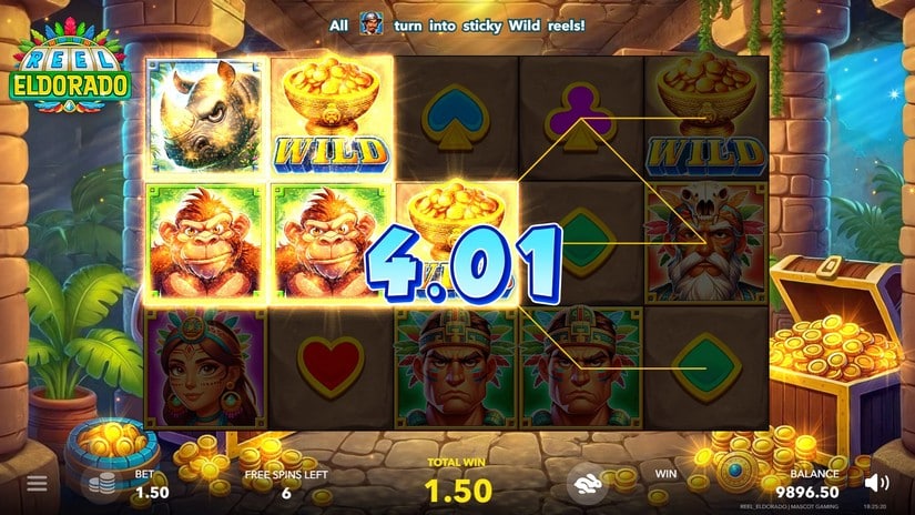 Reel Eldorado slot screen 4