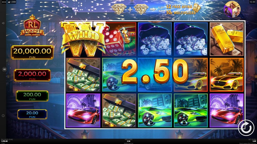 Spin City Lux slot screen 3