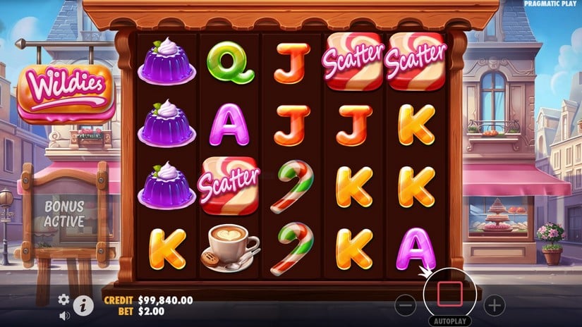 Wildies slot screen 2