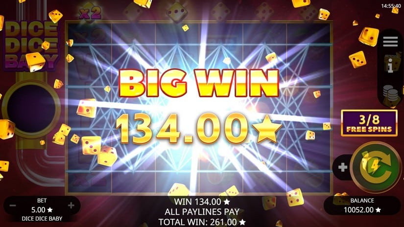 Dice Dice Baby slot screen 7