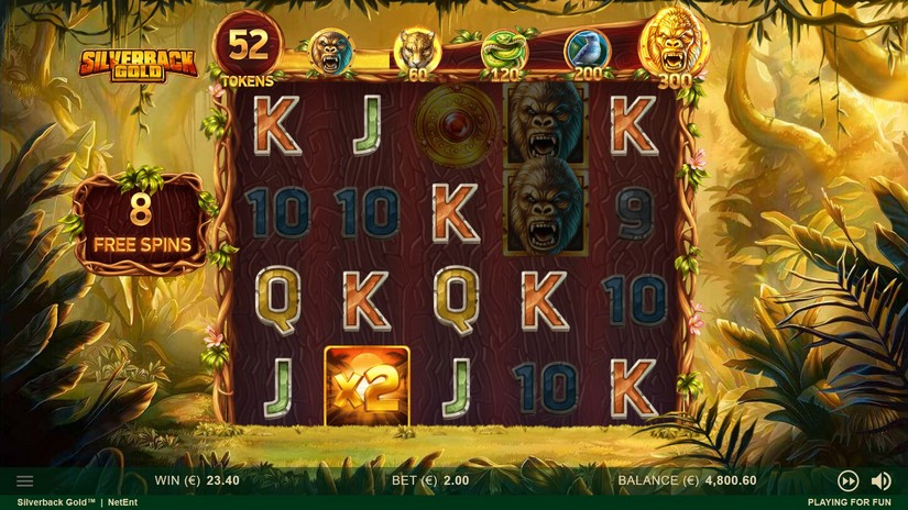 Silverback Gold slot screen 8