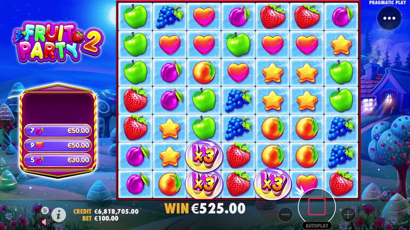 Fruit Party 2 slot screen 3