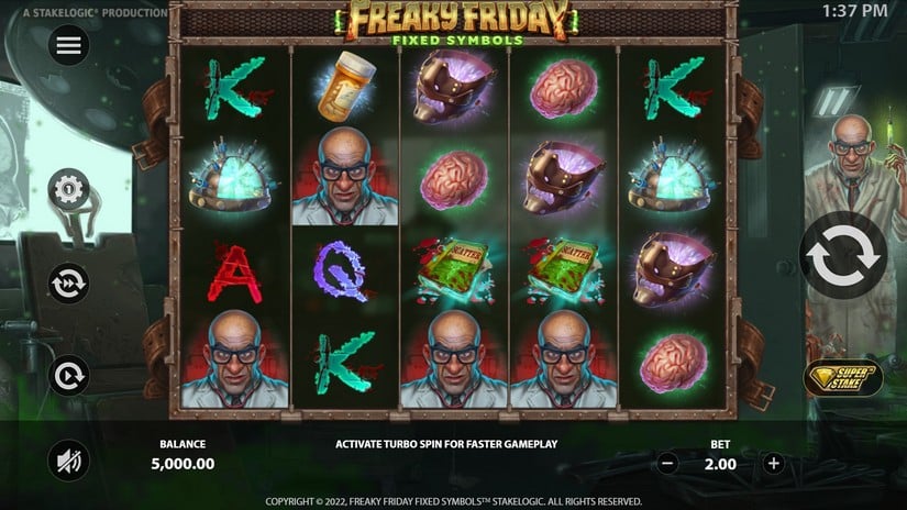 Freaky Friday Fixed Symbols slot screen 1