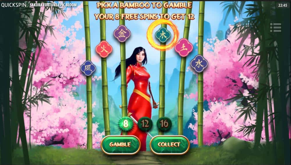 Sakura Fortune Epic Bloom Gamble