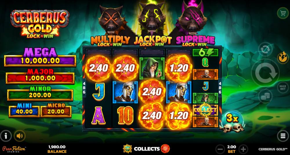 free Cerberus Gold slot