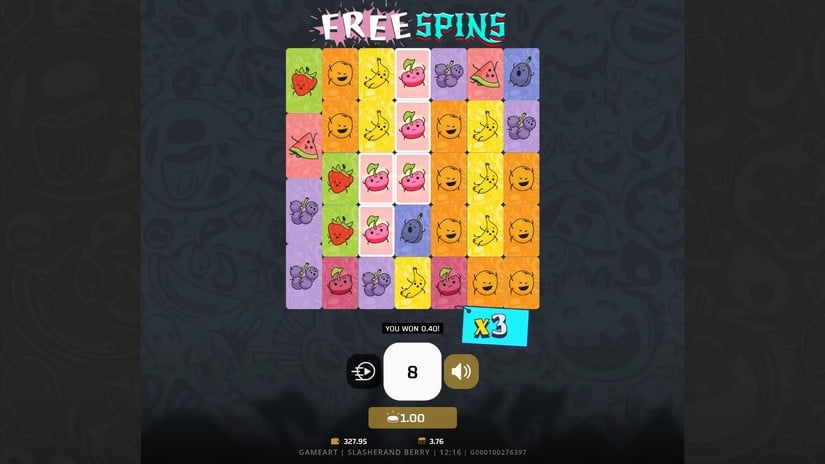 Slasher & Berry slot screen 5