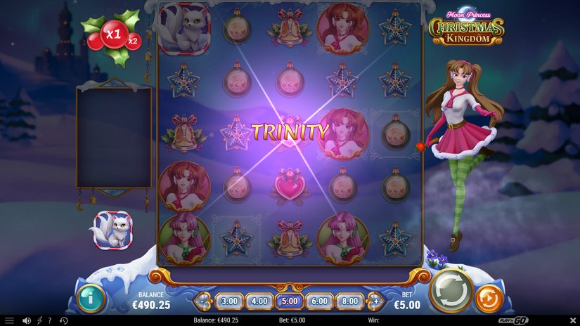 Moon Princess Christmas Kingdom slot screen 2