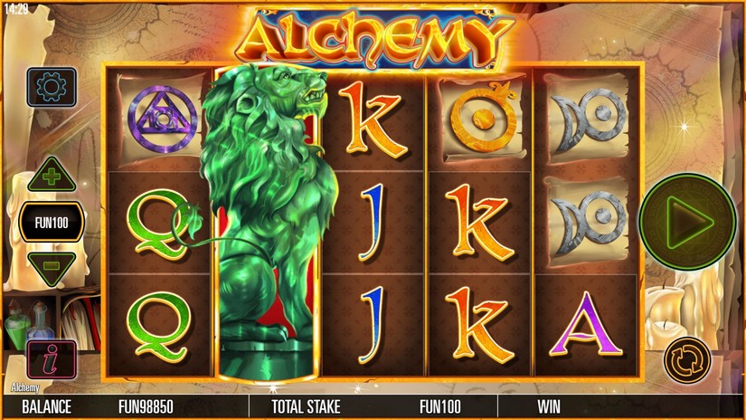 Alchemy slot screen 2