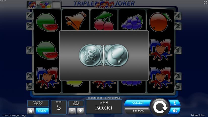 Triple Joker slot screen 3