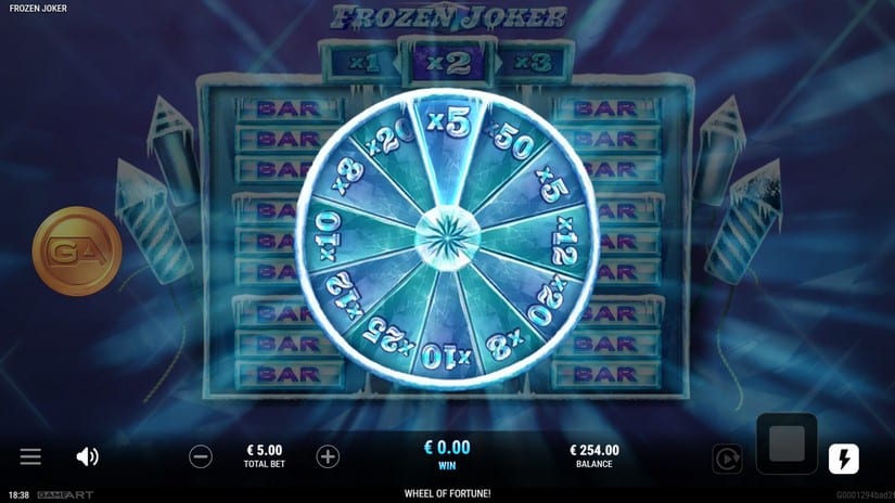 Frozen Joker slot screen 5