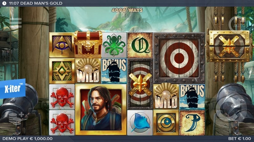 Dead Man’s Gold slot screen 1