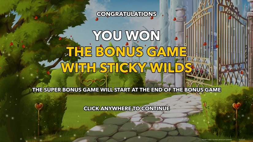 Trump Card Queen slot screen 3