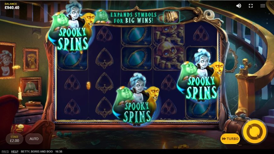 Betty, Boris And Boo slot screen 2