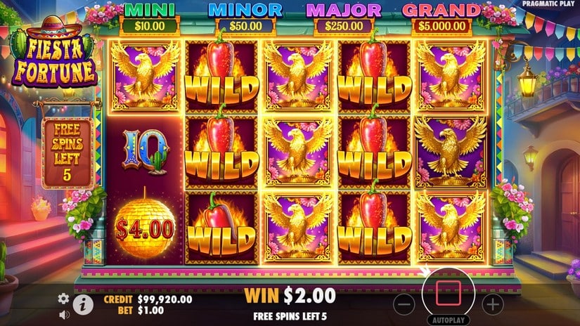 Fiesta Fortune slot screen 4