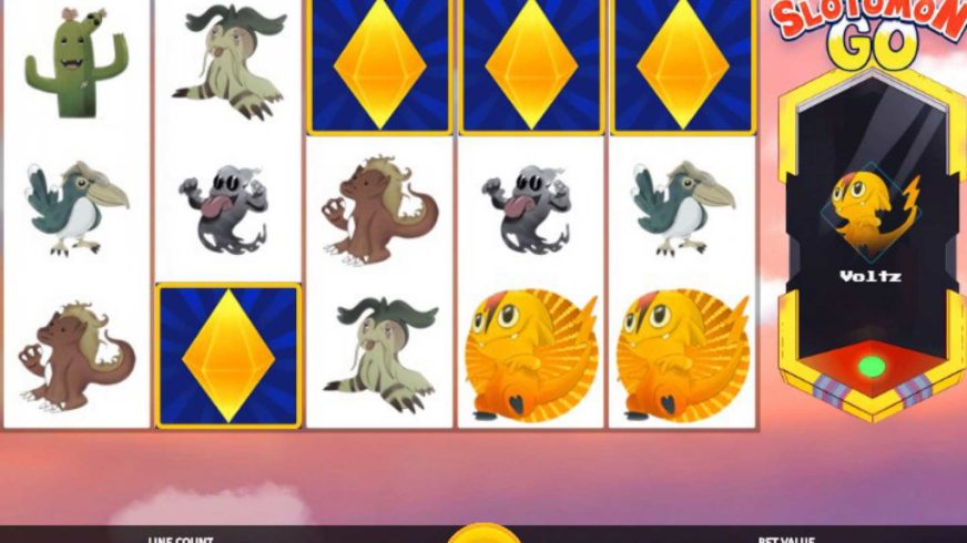 Slotomon Go slot screen 1