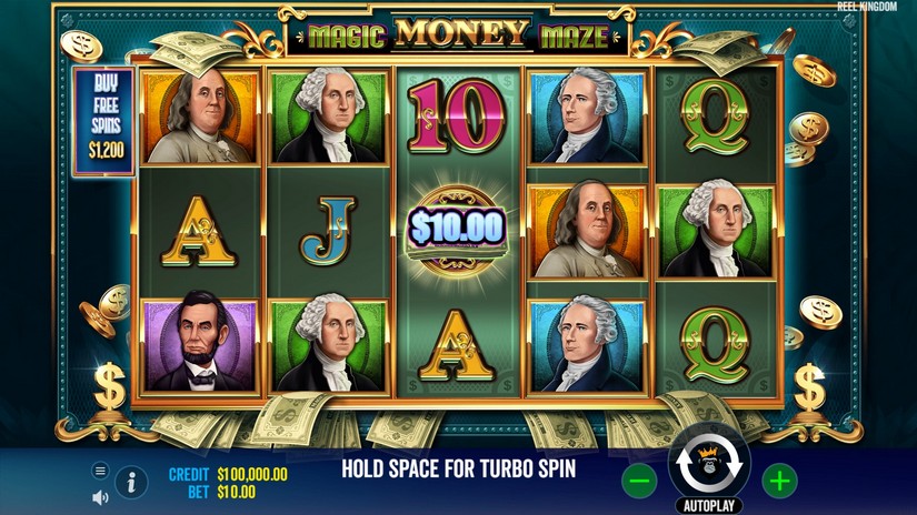 Magic Money Maze slot screen 1