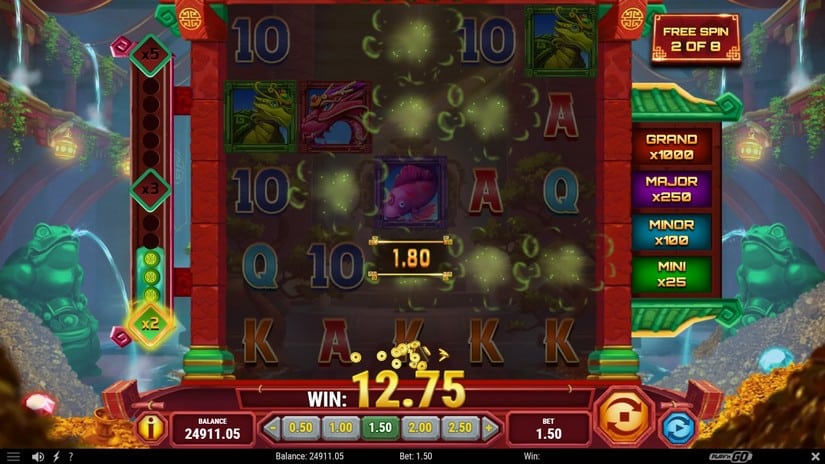 Temple of Prosperity slot screen 5