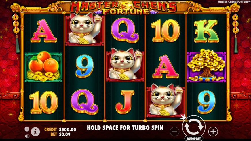 Master Chen’s Fortune slot screen 1