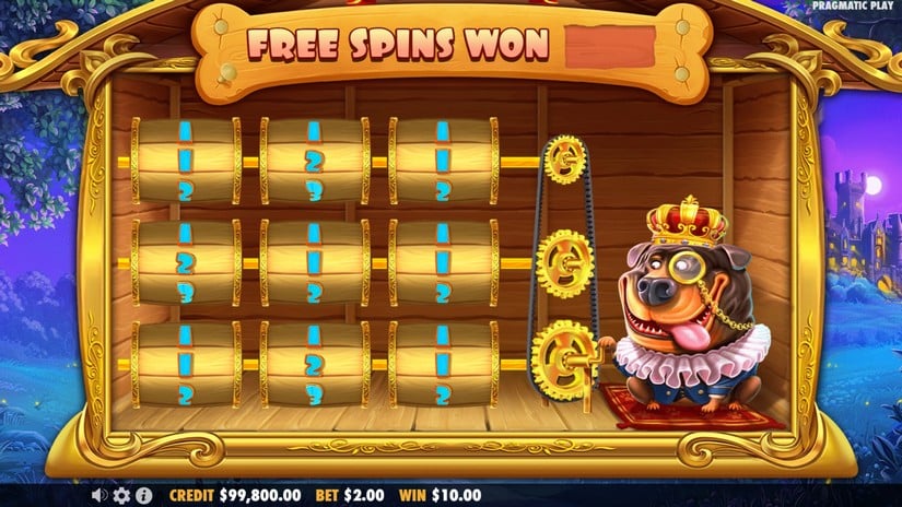 The Dog House – Royal Hunt slot screen 3