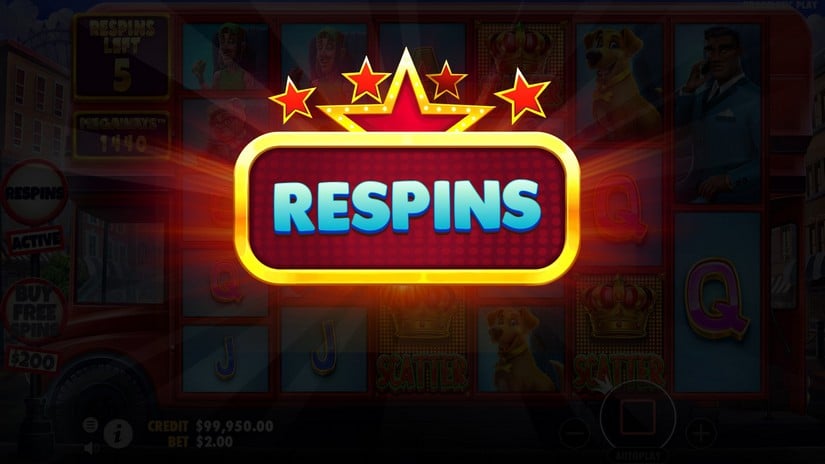 Wild Celebrity Bus Megaways slot screen 2