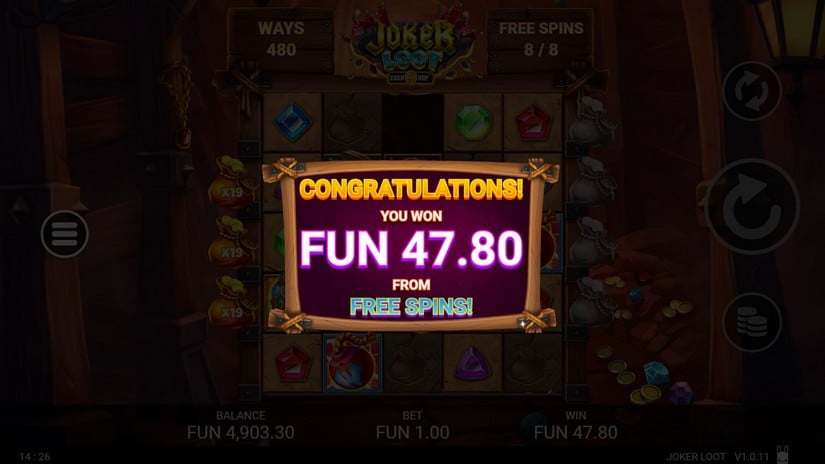 Joker Loot slot screen 7