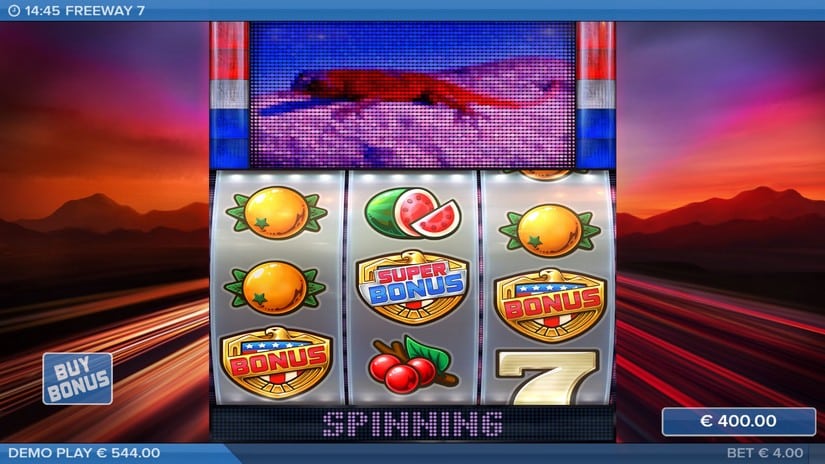 Freeway 7 slot screen 6