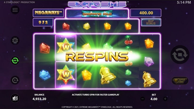 Extreme Megaways slot screen 4