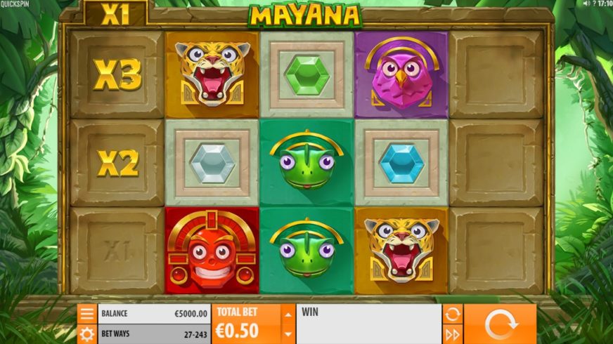Mayana slot screen 1