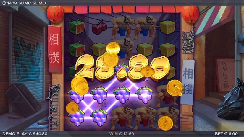 Sumo Sumo slot screen 2