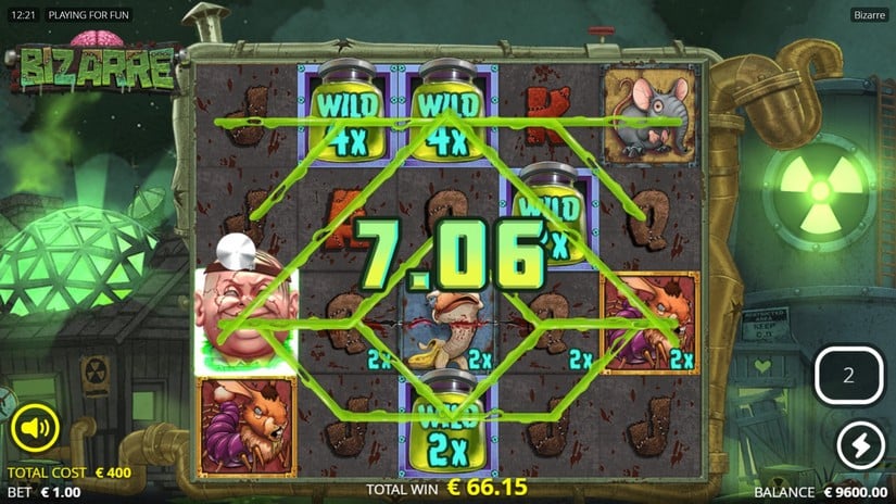 Bizarre slot screen 7