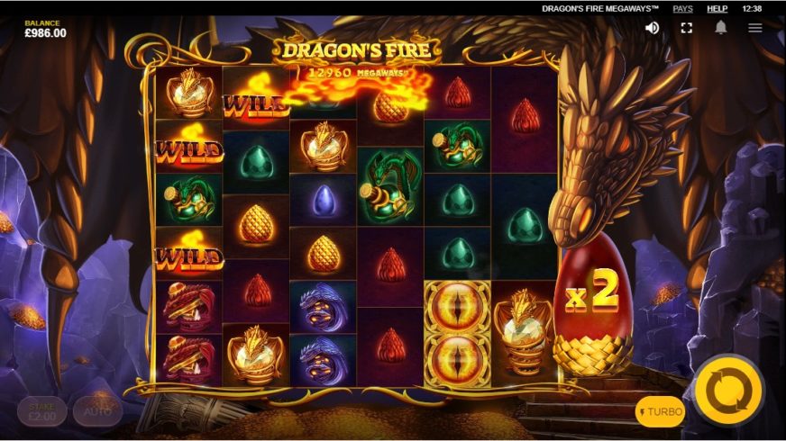 Dragon’s Fire MegaWays slot screen 4