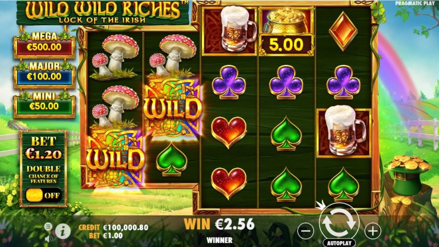 Wild Wild Riches slot screen 2