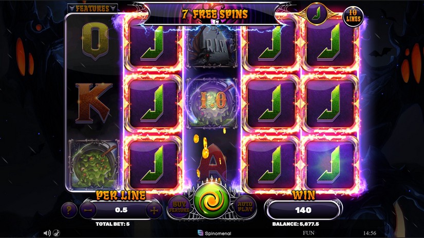 Book of Horror slot screen 7