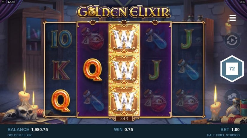 Golden Elixir slot screen 4