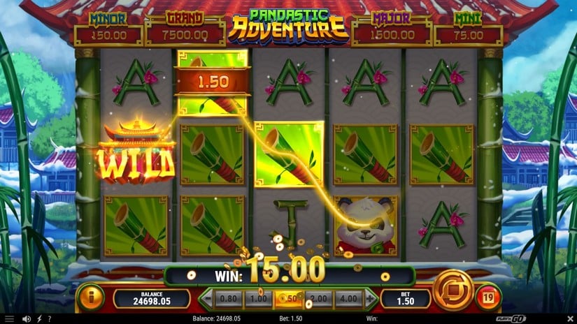 Pandastic Adventure slot screen 3