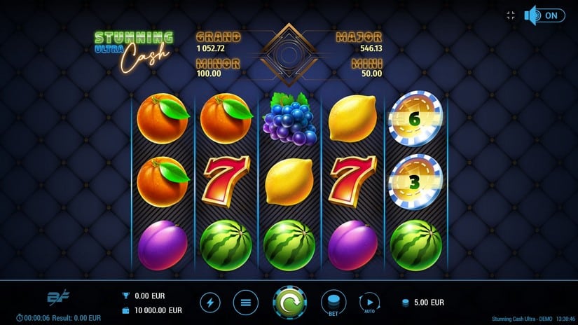 Stunning Cash Ultra slot screen 1