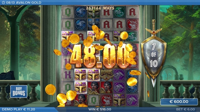 Avalon Gold slot screen 8