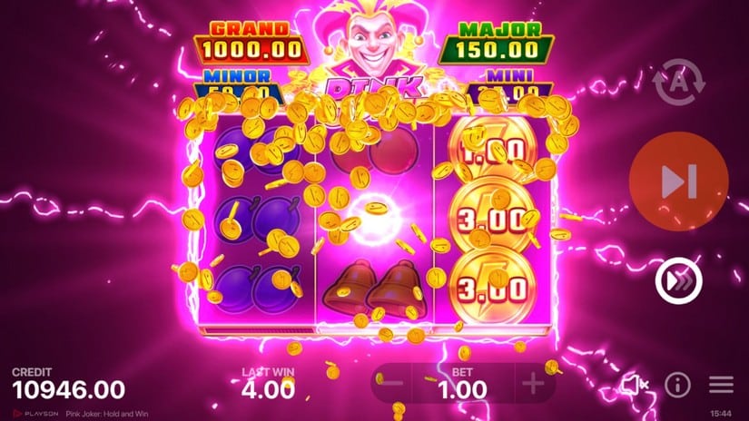 Pink Joker: Hold and Win slot screen 4