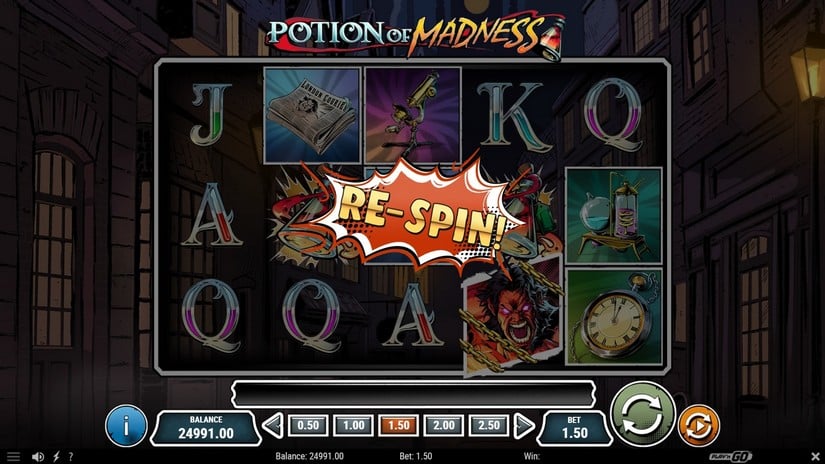 Potion of Madness slot screen 4
